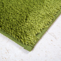 Microshaggy solid waterproof kitchen mat or area rug